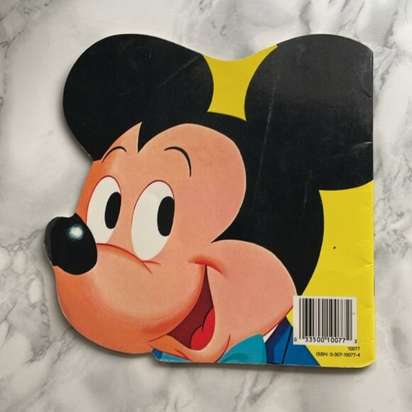 Vintage Mickey Moe book - A Golden Book Shape Book SOFTCOVER - Picture 6 of 7